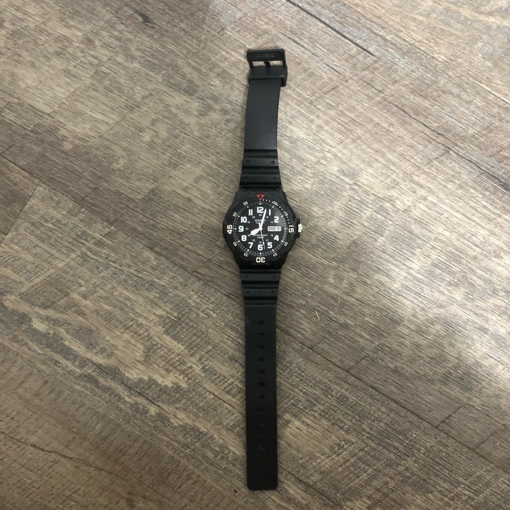 Casio Black Analog Watch